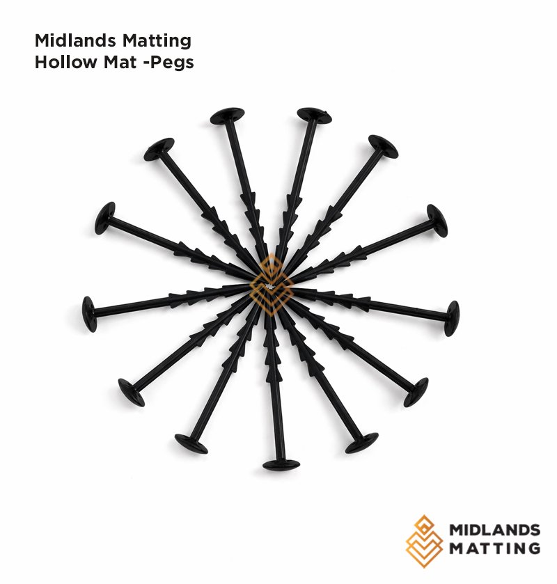 Hollow Grass Mat -Pegs